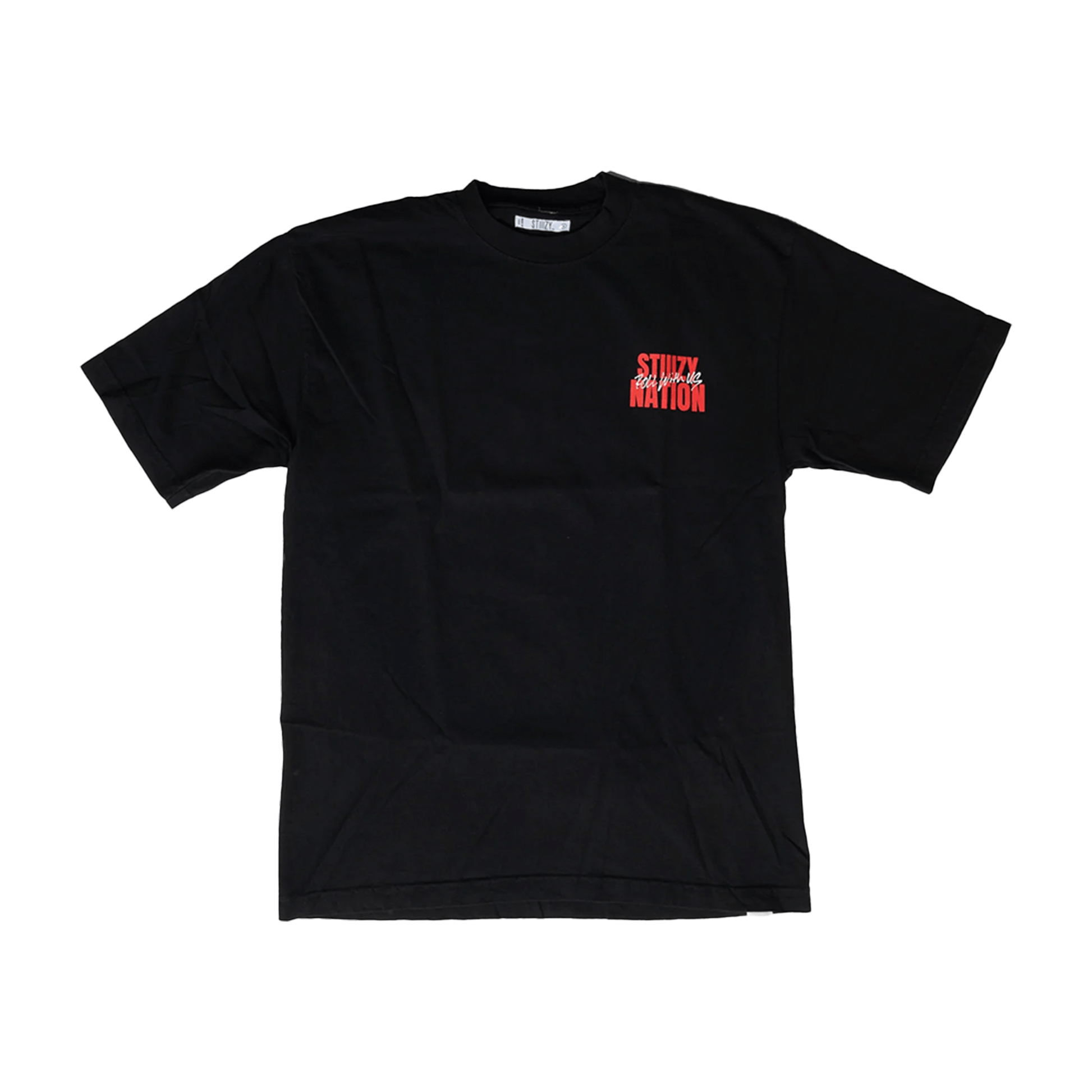 this is an image of Stiizy SS Tee Black