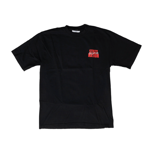 this is an image of Stiizy SS Tee Black