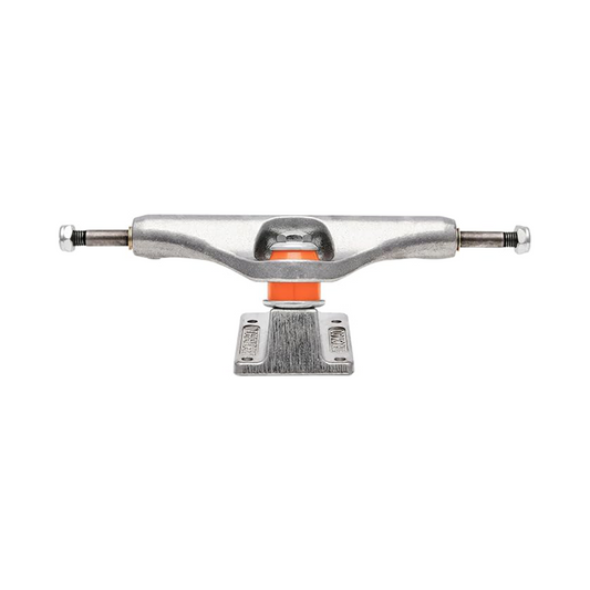 this is an image of Independent Forged Hollow Mid Silver Truck Pair