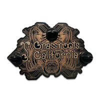 this is an image of Grassroots California Pins