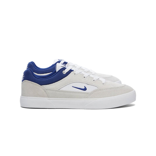 this is an image of Nike SB Malor "White Deep Royal Blue"