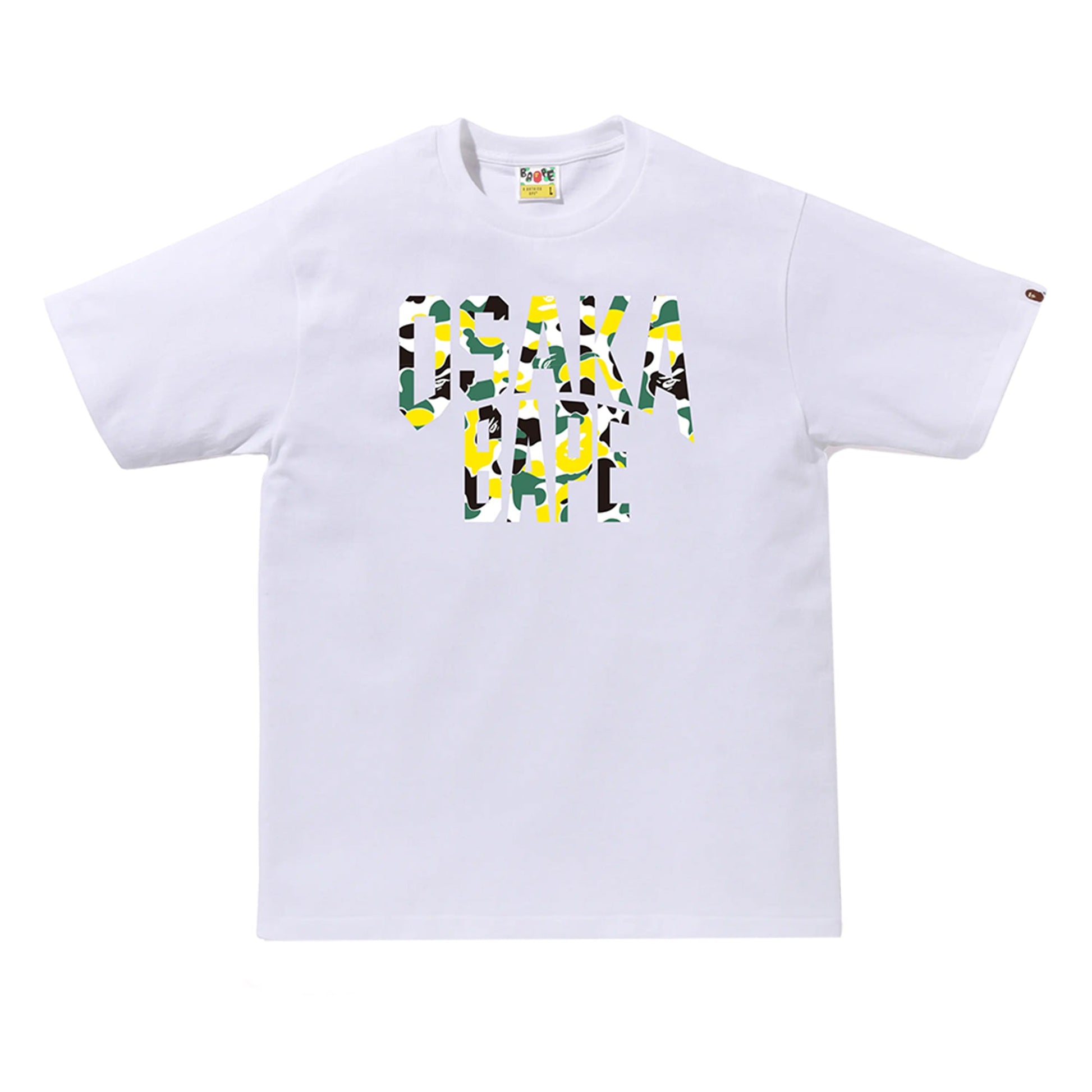 this is an image of Bape T-Shirt Japan Limited Collection Osaka Bape