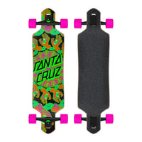 this is an image of Santa Cruz Drop Thru Cruzer Complete Longboard