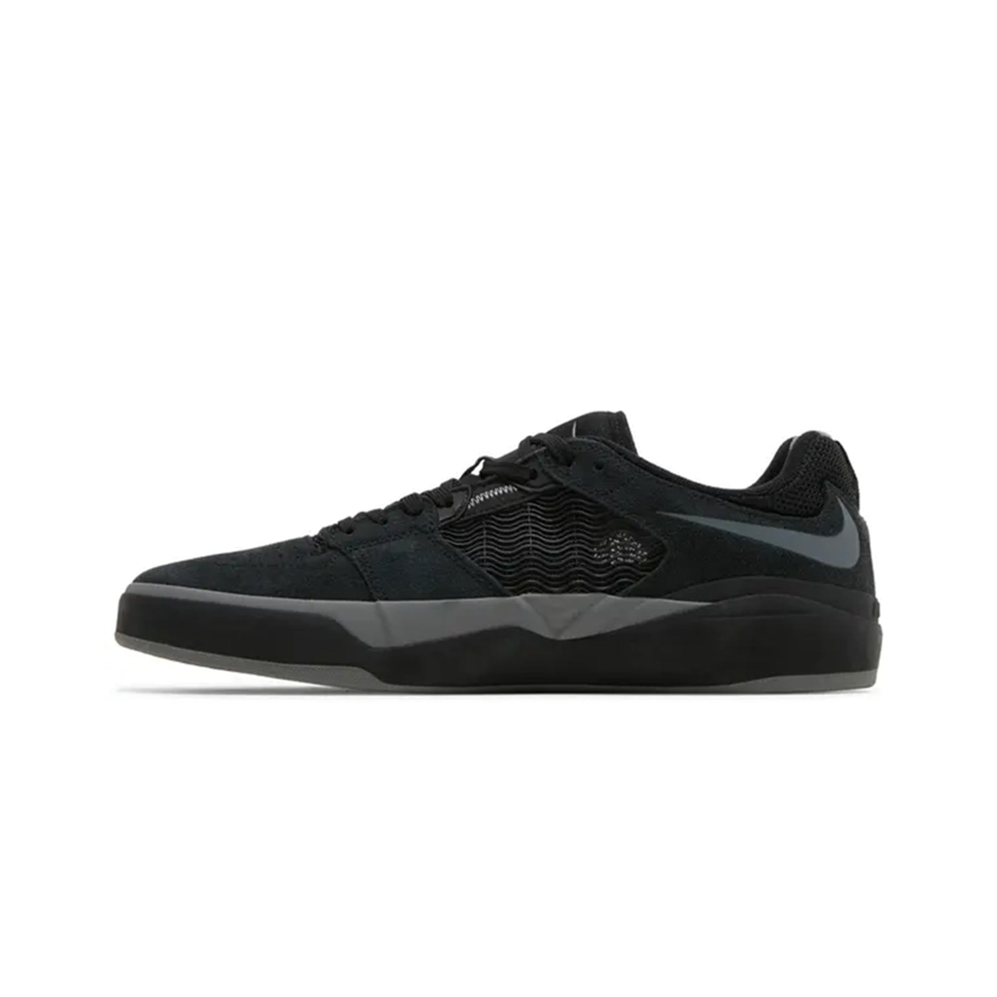 this is an image of Nike SB Ishod Wair "Black Dark Grey"