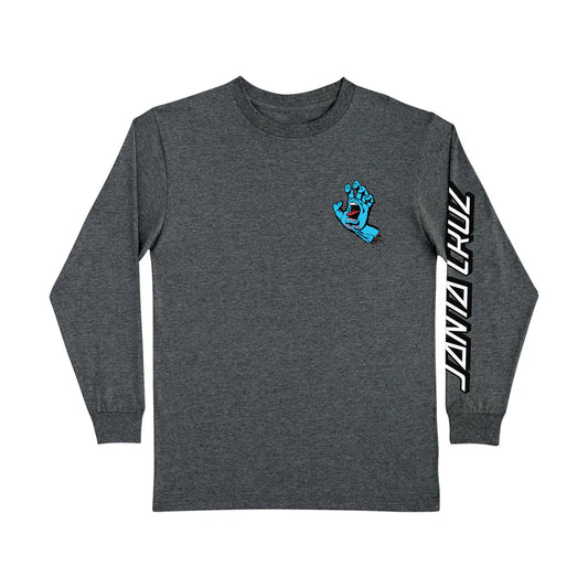 this is an image of Santa Cruz Screaming Hand LS Tee shirt