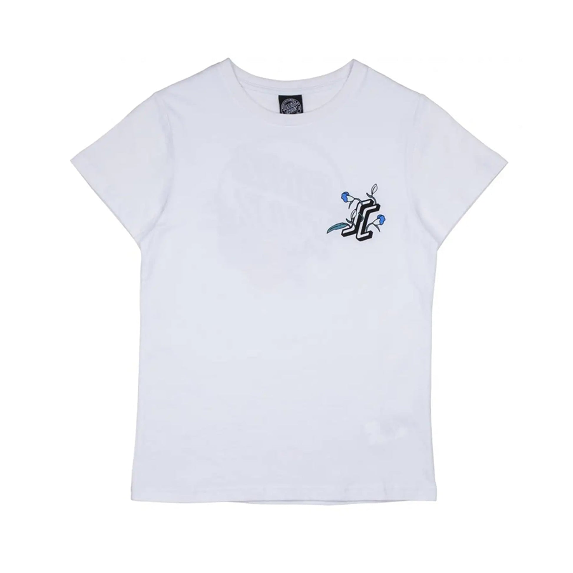 this is an image of Santa Cruz Flower Dot Women’s SS Tee