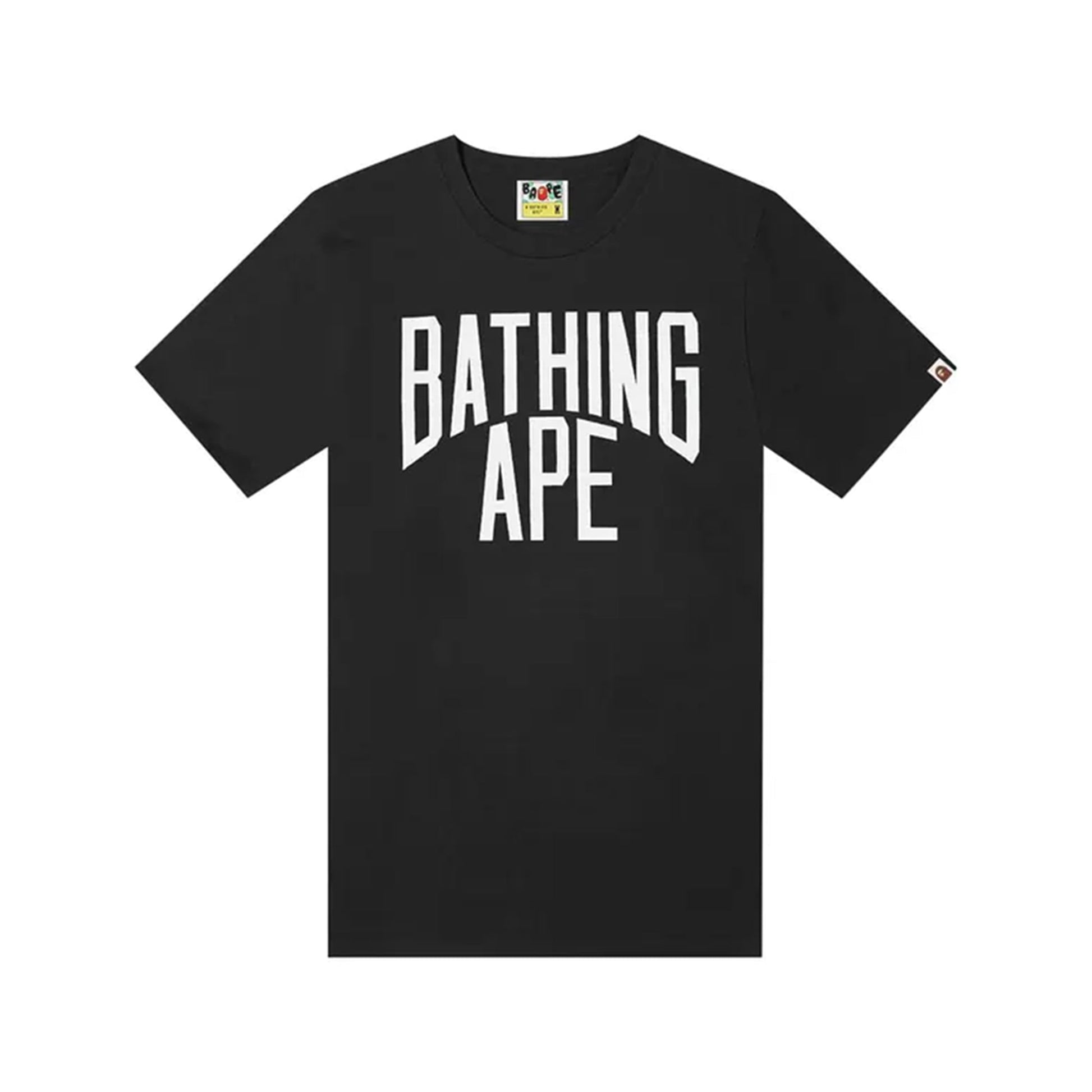 this is an image of Bape Bicolor NYC Logo Tee
