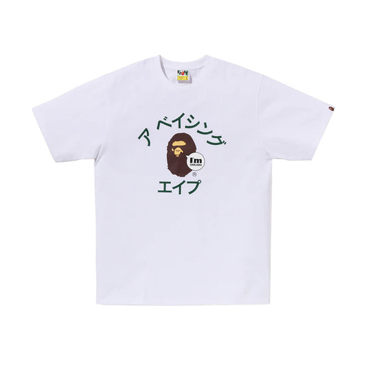 this is an image of Bape T-Shirt Bape Store Shinjuku