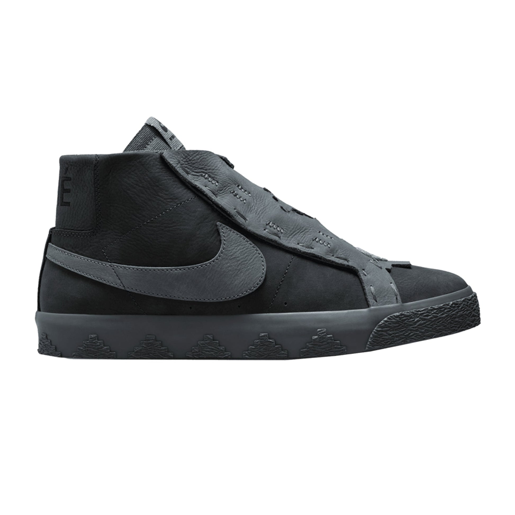 this is an image of Nike SB Zoom Blazer Mid "Di'orr Greenwood Anthracite"