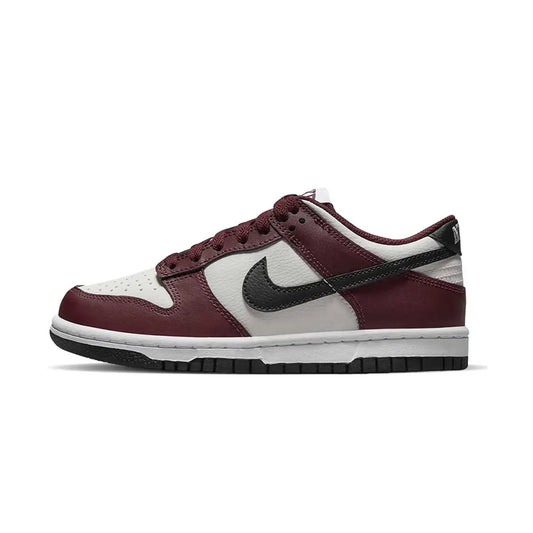this is an image of Nike Dunk Low "Dark Team Red" GS