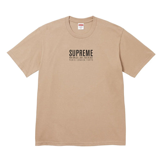 this is an image of Supreme Paris Tee