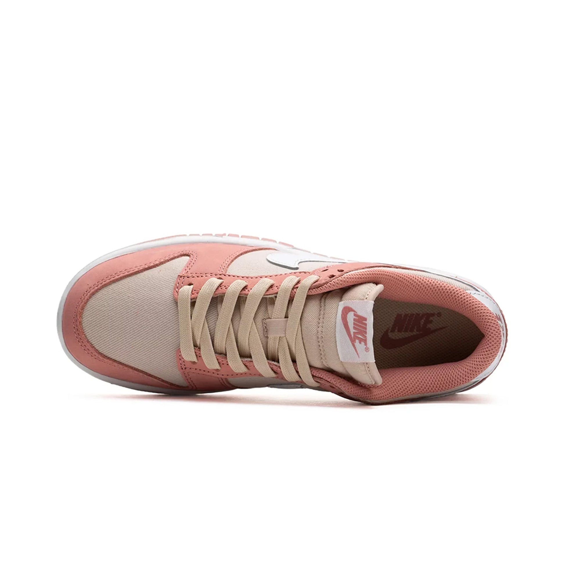 this is an image of Nike Dunk Low "Red Stardust" (Women's)
