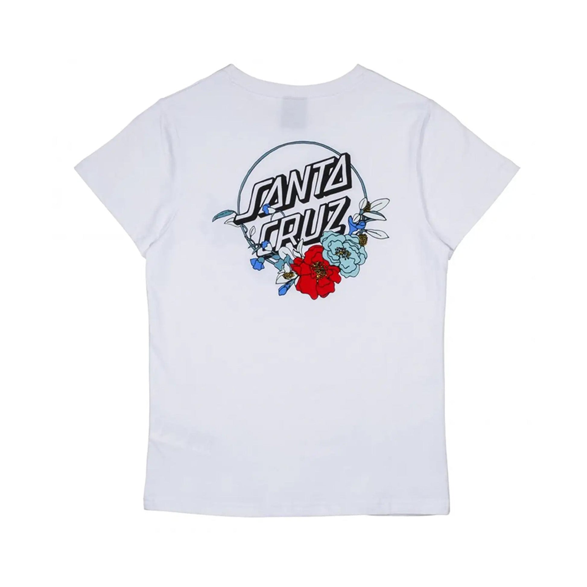 this is an image of Santa Cruz Flower Dot Women’s SS Tee