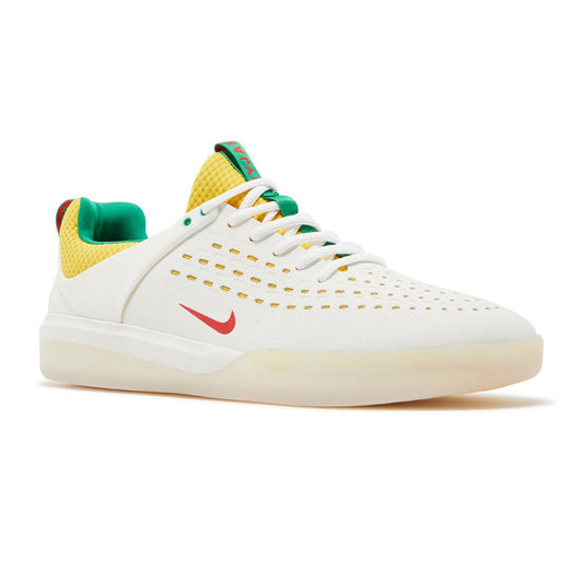 this is an image of Nike SB Zoom Nyjah 3 "Rastafarian"
