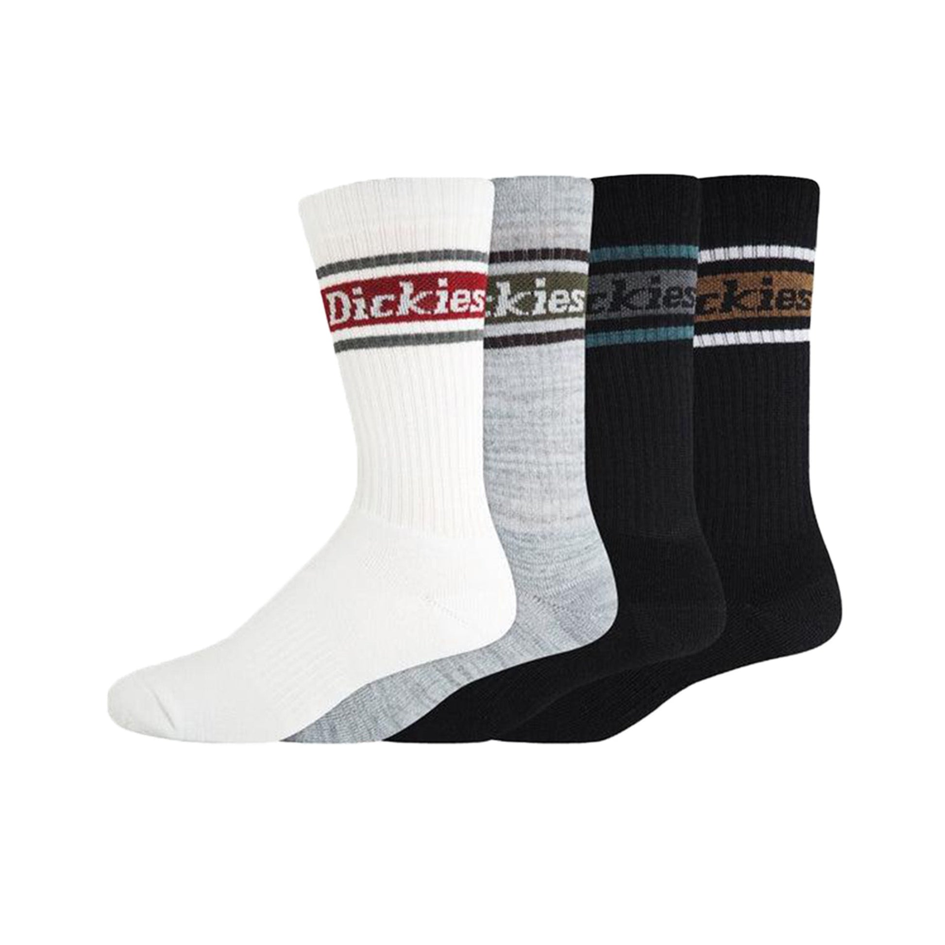this is an image of Dickies Skateboarding Performance Men’s Crew Socks-4 pack