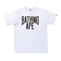 this is an image of Bape Bicolor NYC Logo Tee