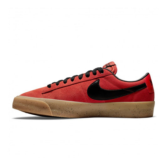 this is an image of Nike SB Zoom Blazer Low Pro GT "Cinnabar"