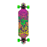 this is an image of Santa Cruz Drop Thru Cruzer Complete Longboard