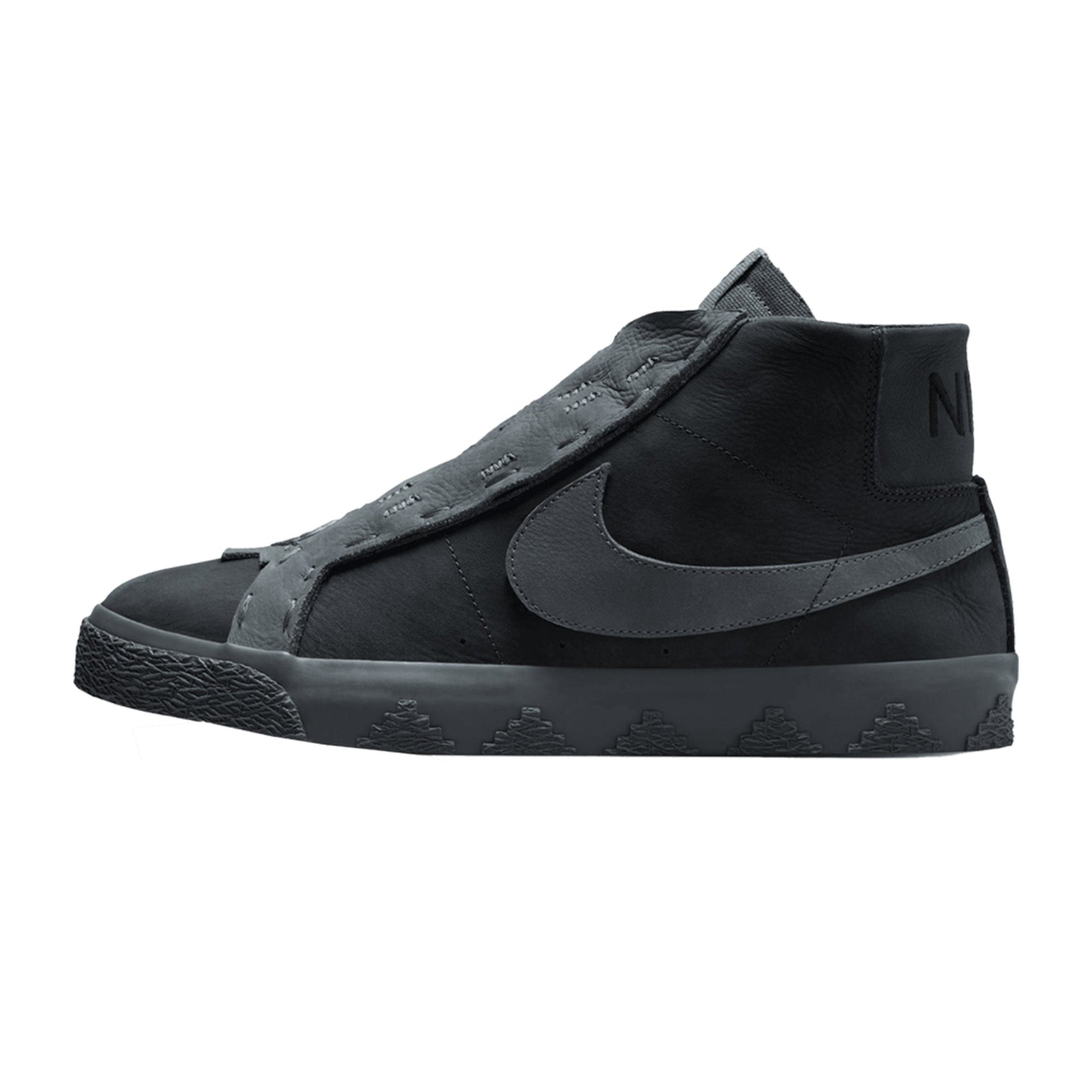 this is an image of Nike SB Zoom Blazer Mid "Di'orr Greenwood Anthracite"
