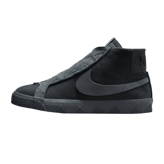 this is an image of Nike SB Zoom Blazer Mid "Di'orr Greenwood Anthracite"