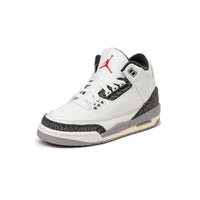 this is an image of Jordan 3 Retro "Cement Grey" (GS)