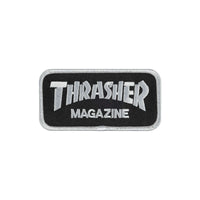 this is an image of Thrasher Mag Logo Patch