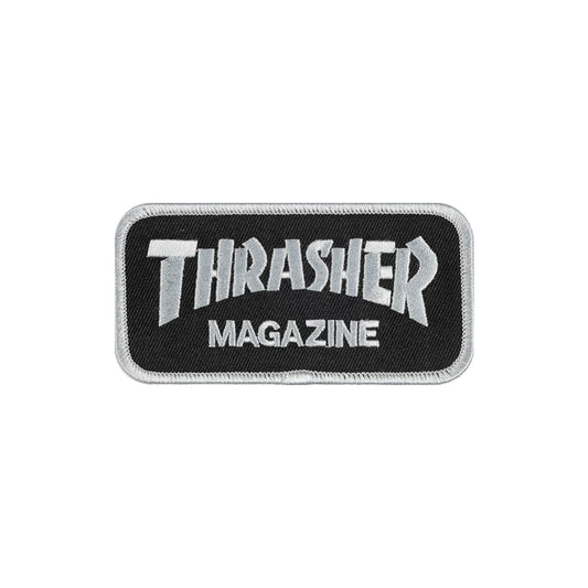 this is an image of Thrasher Mag Logo Patch