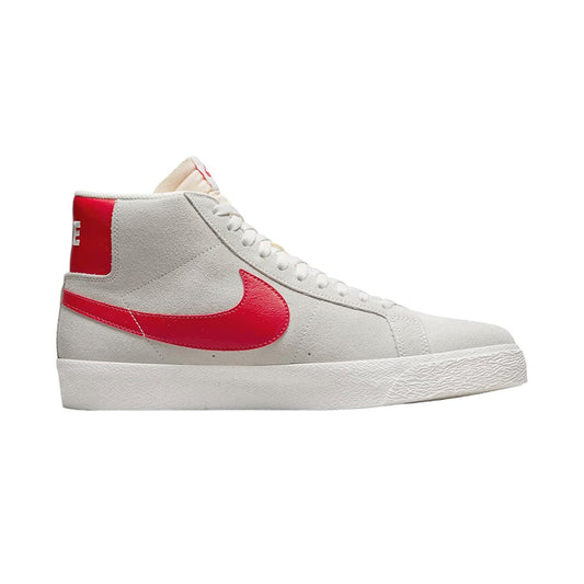 this is an image of Nike SB Zoom Blazer Mid "White University Red"