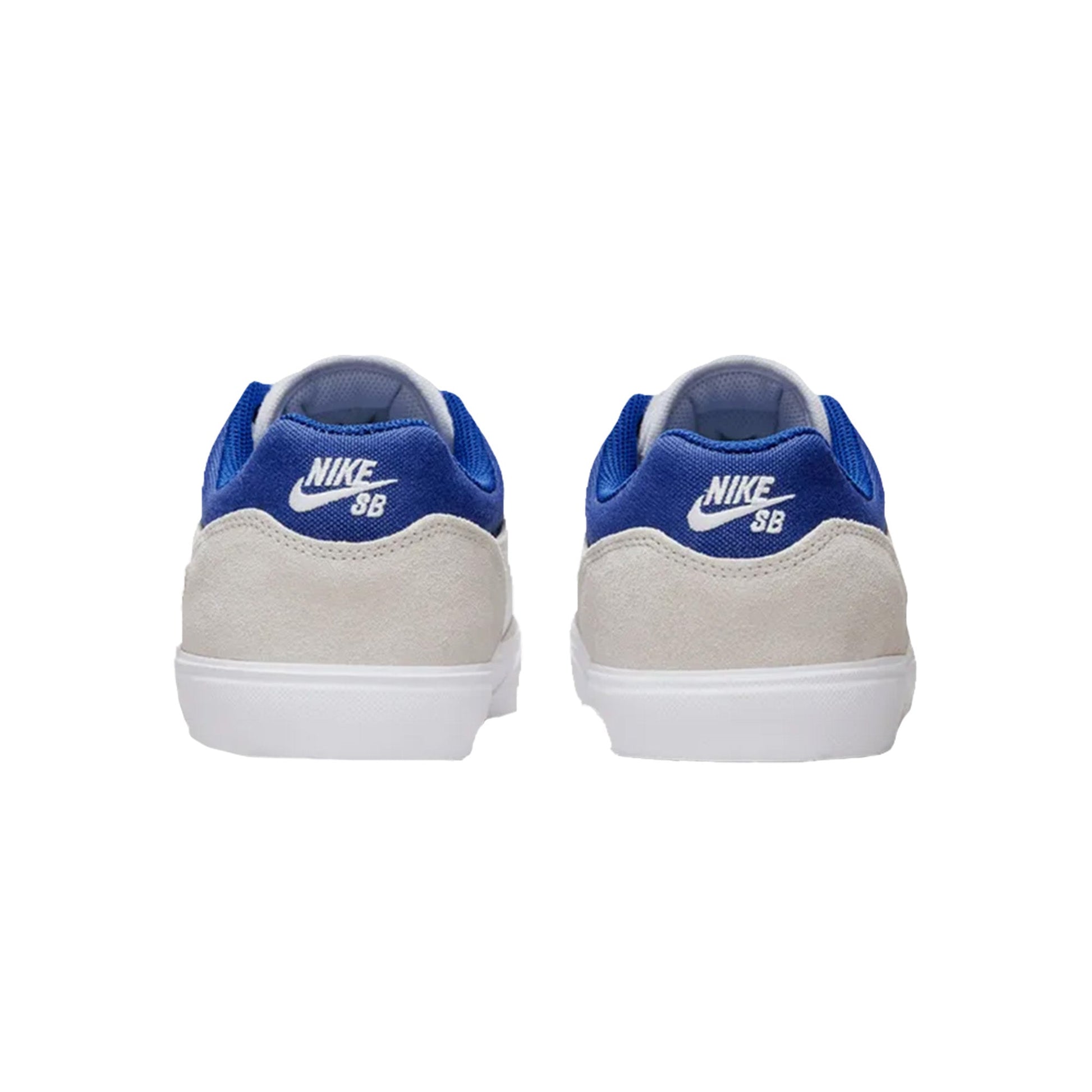this is an image of Nike SB Malor "White Deep Royal Blue"