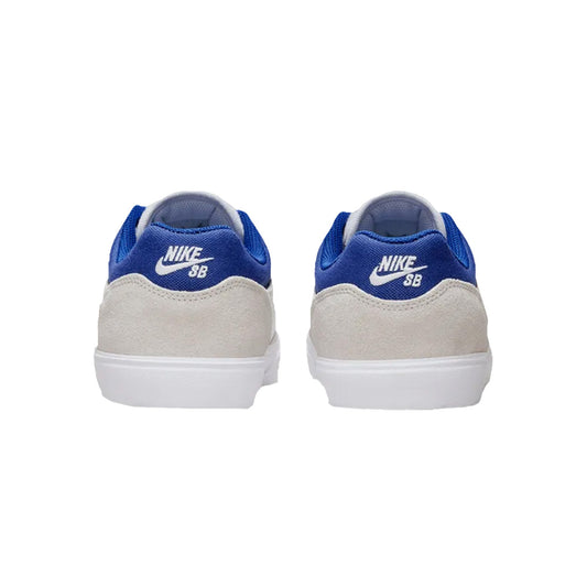 this is an image of Nike SB Malor "White Deep Royal Blue"