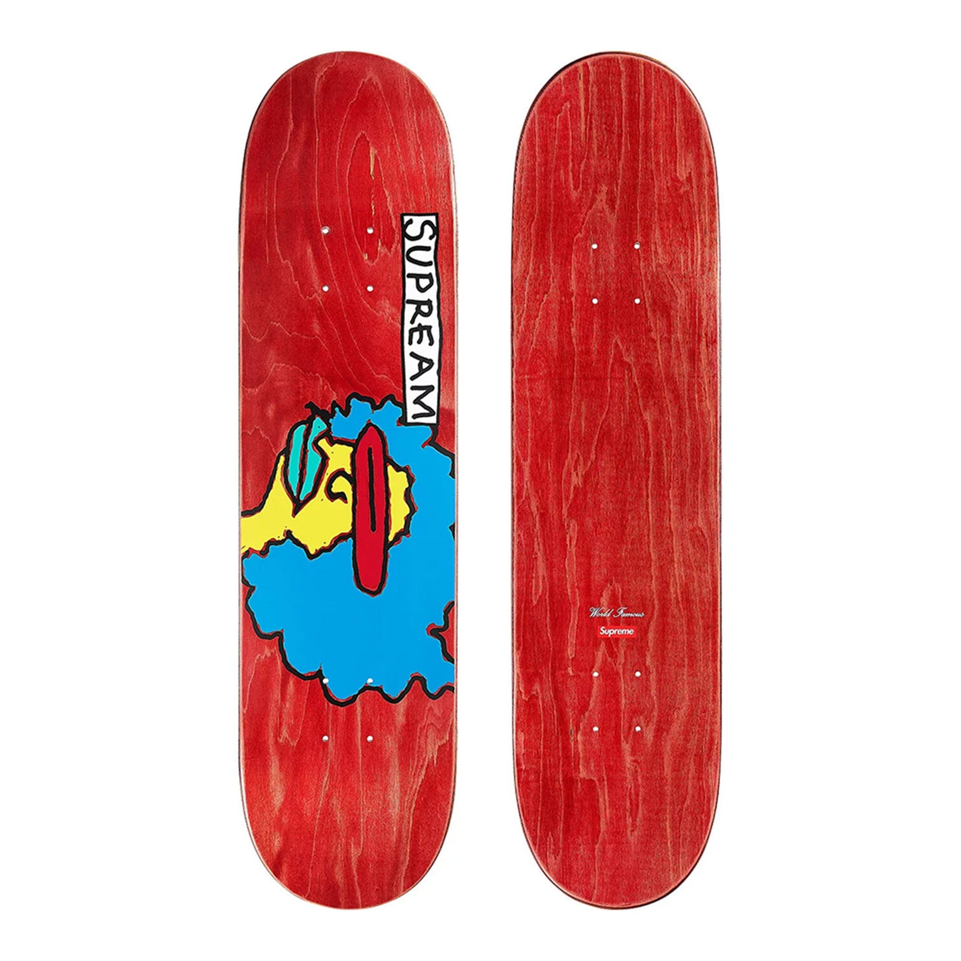 this is an image of Supreme Gonz Ram Skateboard Deck