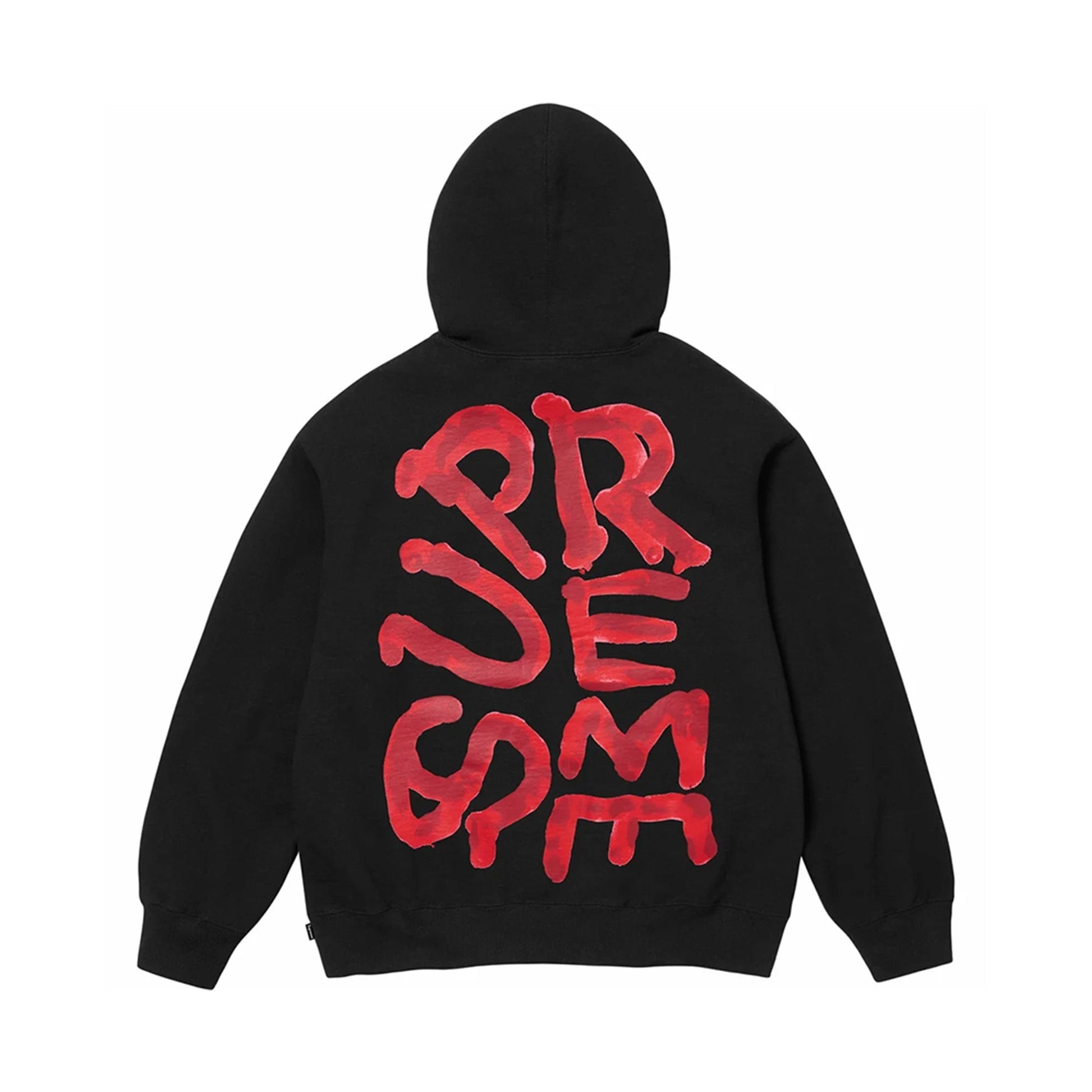 this is an image of Supreme Hoodie "Spray Paint Logo"