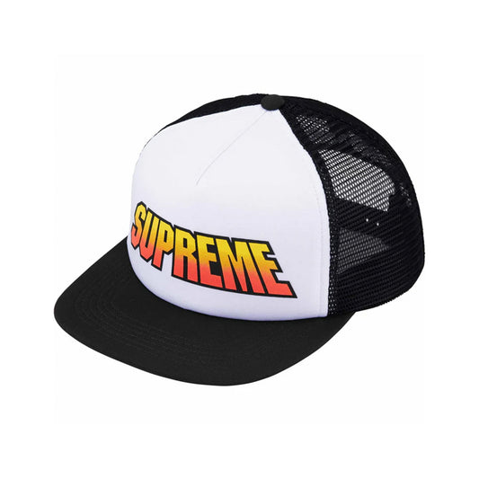 this is an image of Supreme Sabotage Meshback 5 Panel