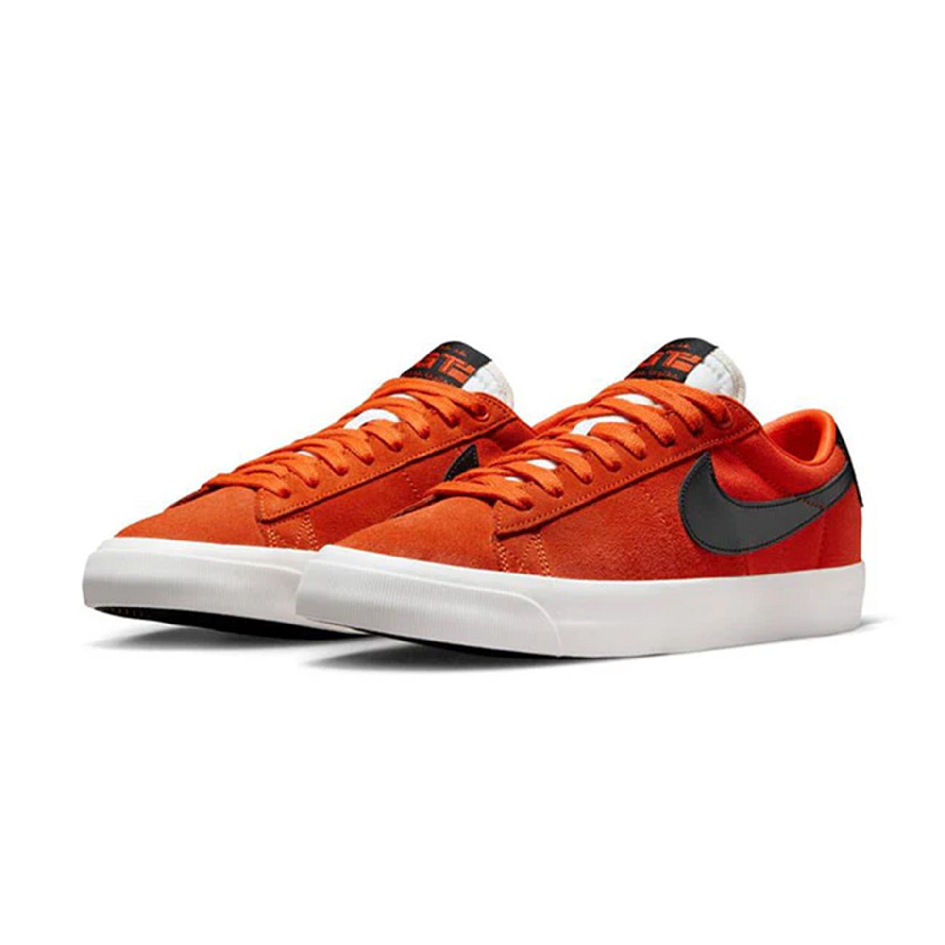 this is an image of Nike SB Zoom Blazer Low Pro GT "Team Orange"