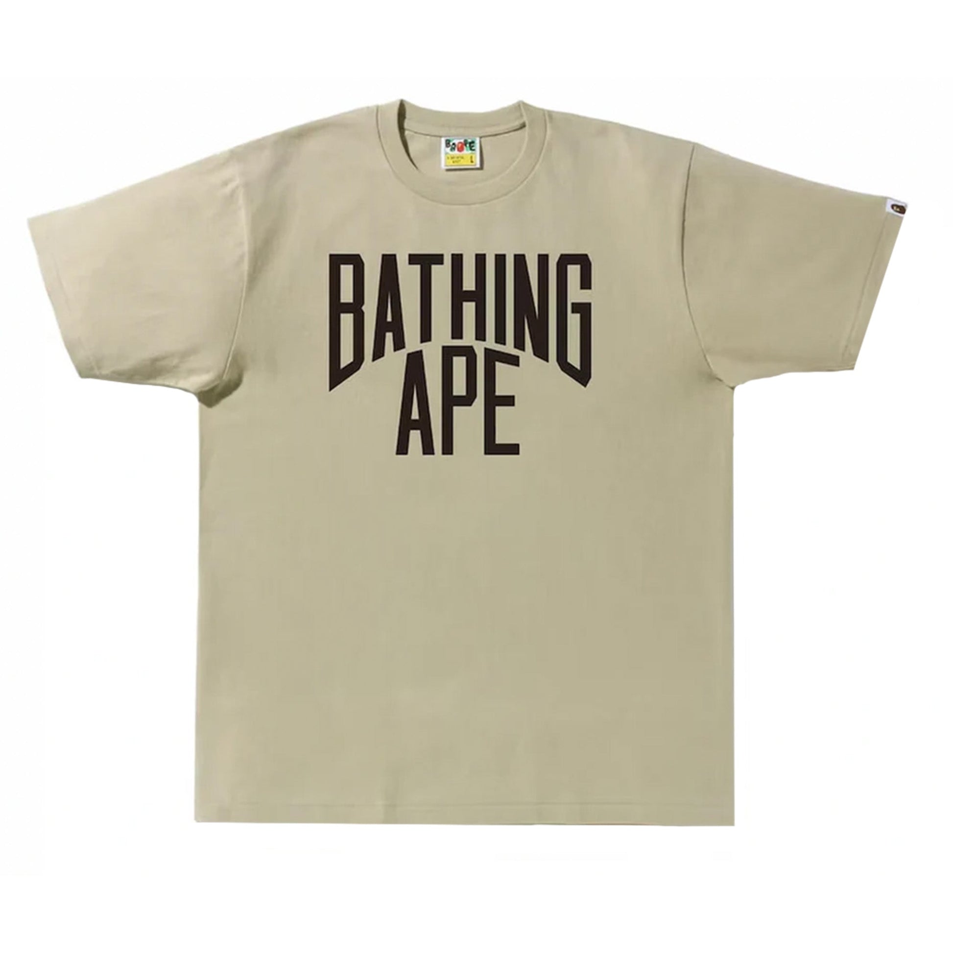 this is an image of Bape Bicolor NYC Logo Tee