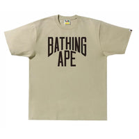 this is an image of Bape Bicolor NYC Logo Tee