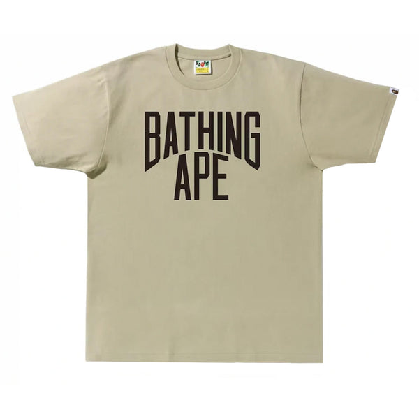 this is an image of Bape Bicolor NYC Logo Tee