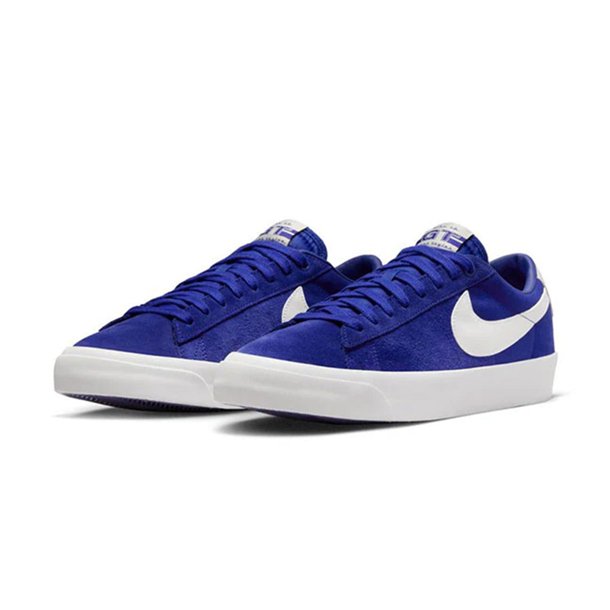 this is an image of Nike SB Zoom Blazer Low Pro GT "Phantom Concord"