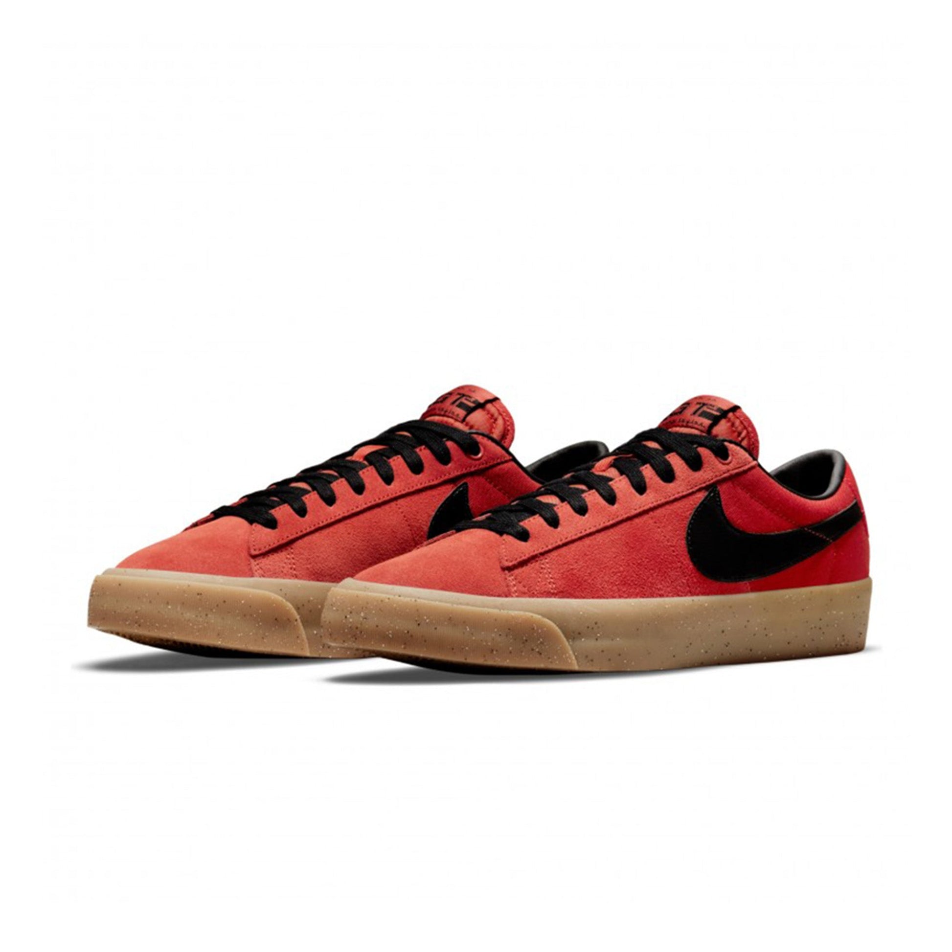 this is an image of Nike SB Zoom Blazer Low Pro GT "Cinnabar"
