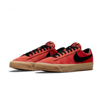 this is an image of Nike SB Zoom Blazer Low Pro GT "Cinnabar"