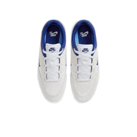 this is an image of Nike SB Malor "White Deep Royal Blue"