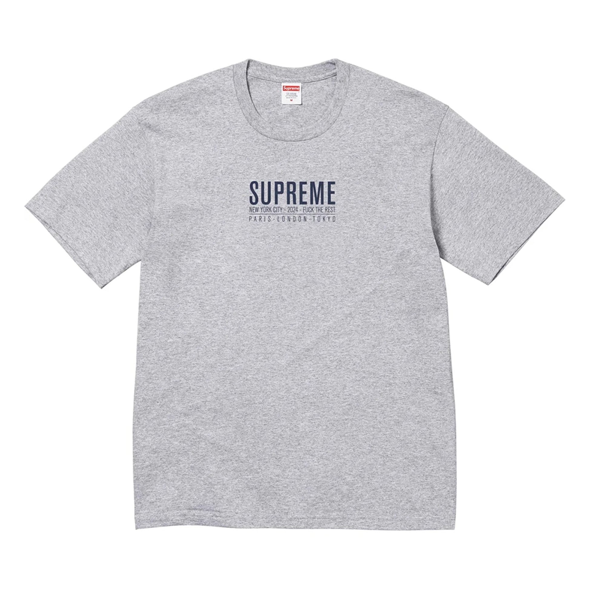 this is an image of Supreme Paris Tee