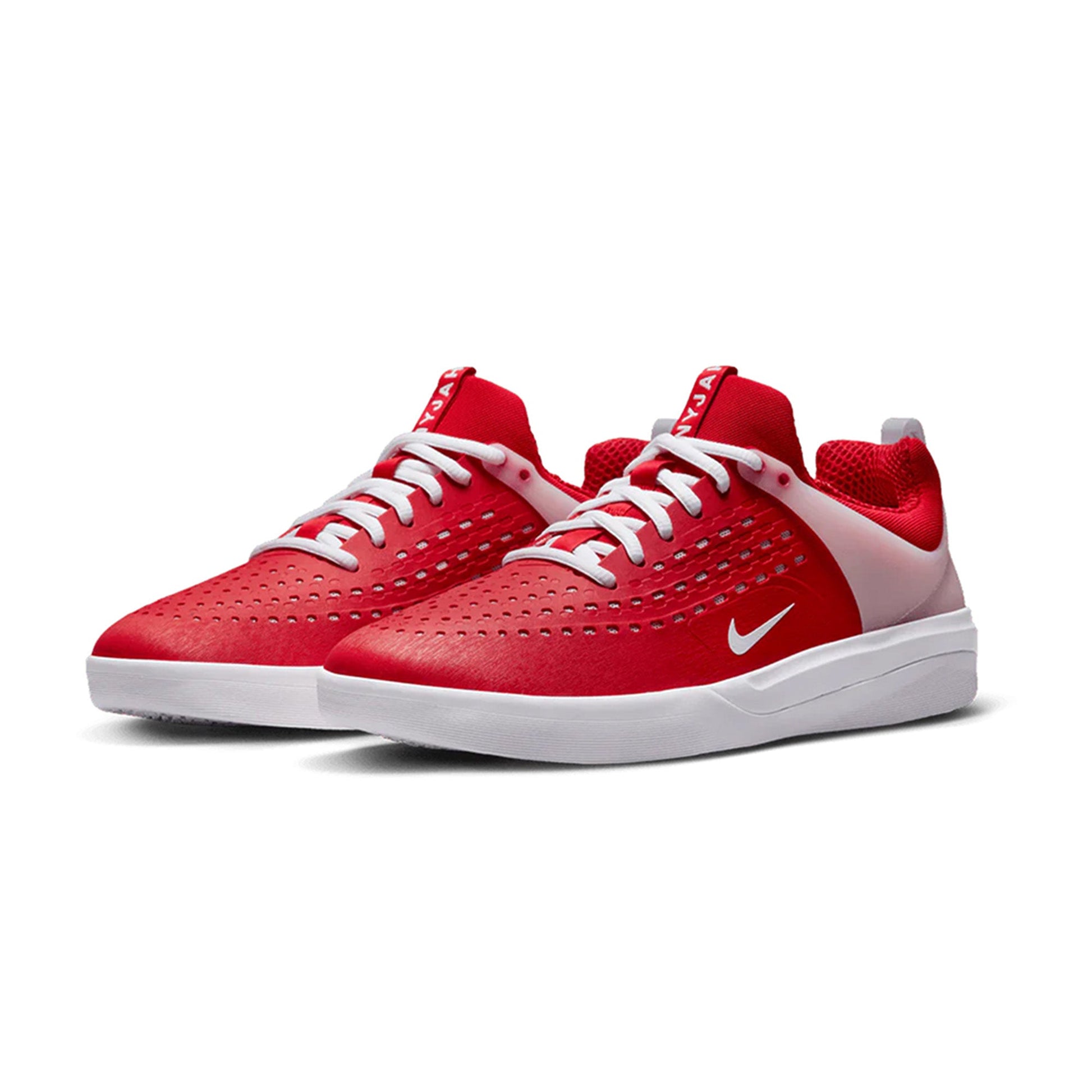 this is an image of Nike SB Zoom Nyjah 3 "University Red"