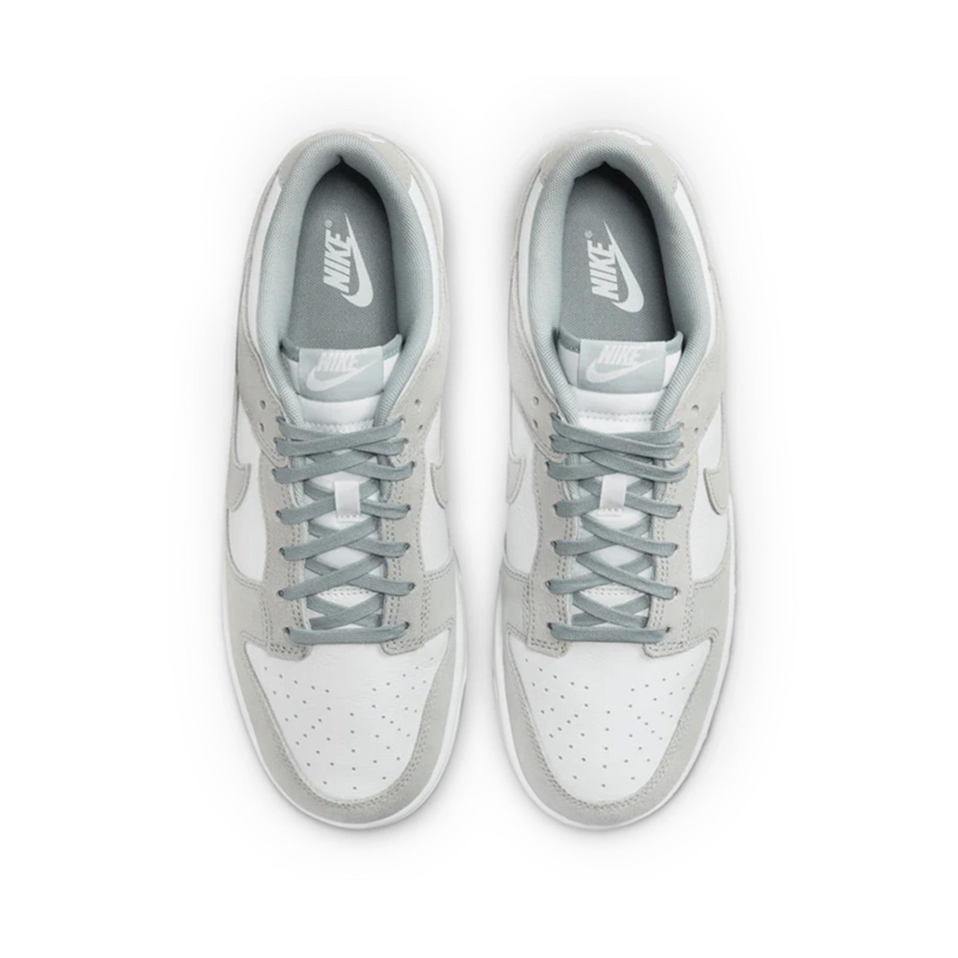this is an image of Nike Dunk Low "White Light Pumice"