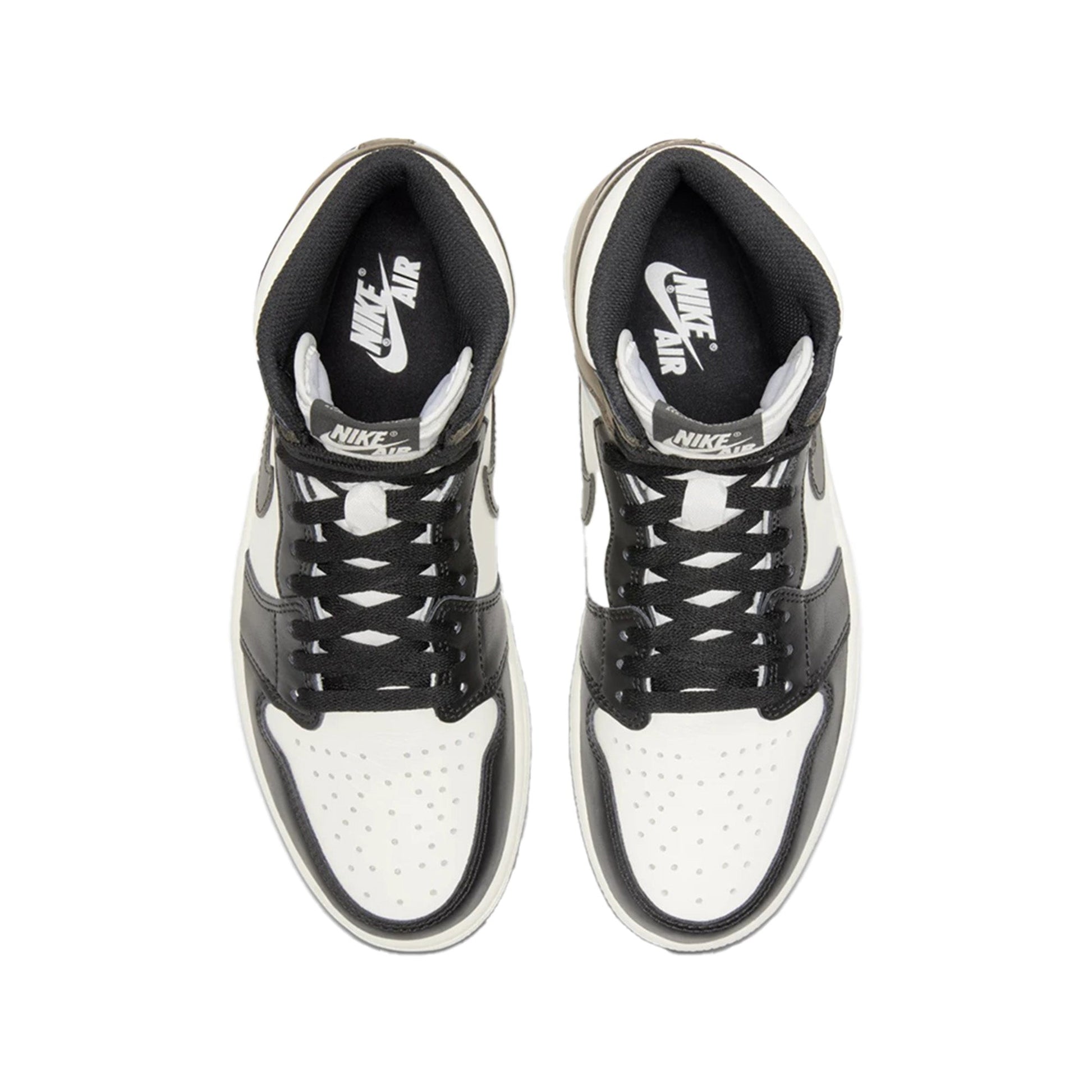 this is an image of Air Jordan 1 Retro High OG "Dark Mocha"
