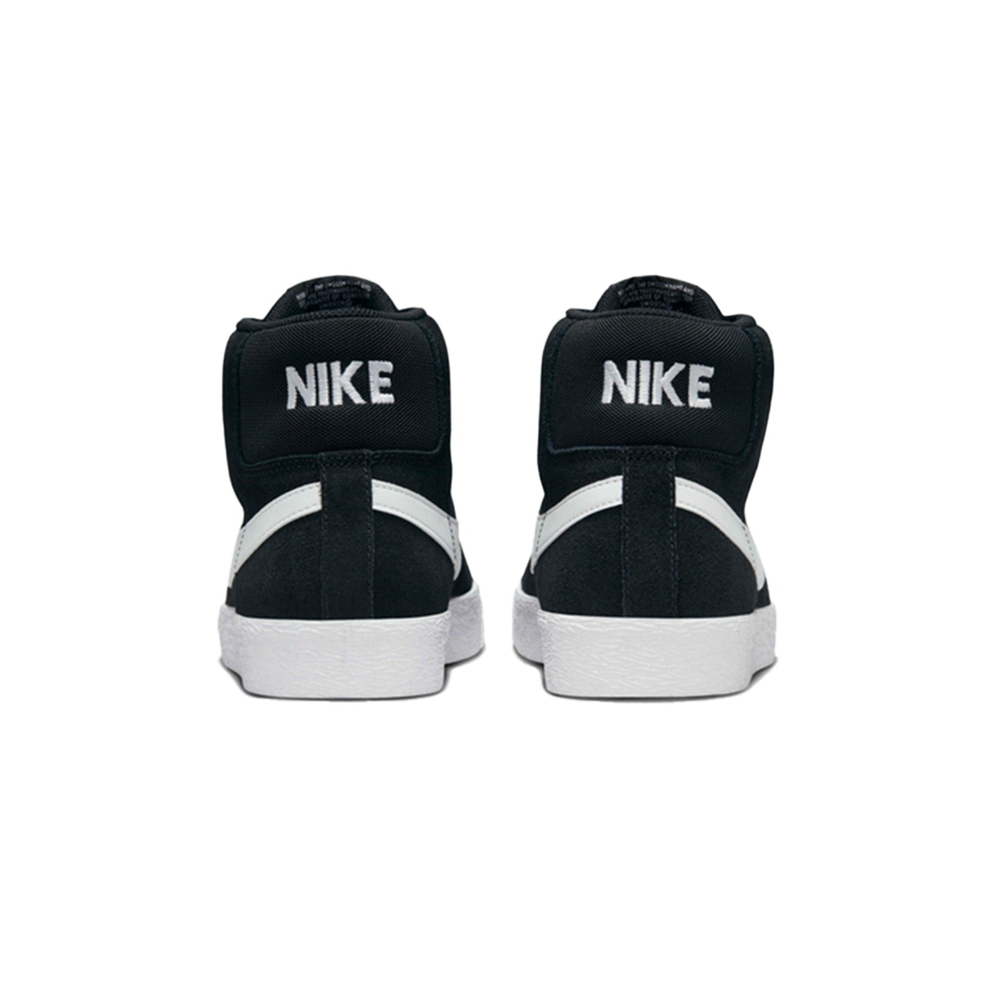 this is an image of Nike SB Zoom Blazer Mid "Black White"