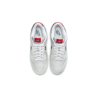 this is an image of Nike Dunk Low "Silver Surfer"