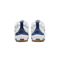 this is an image of Nike SB Air Max Ishod Wair " Summit White Navy "