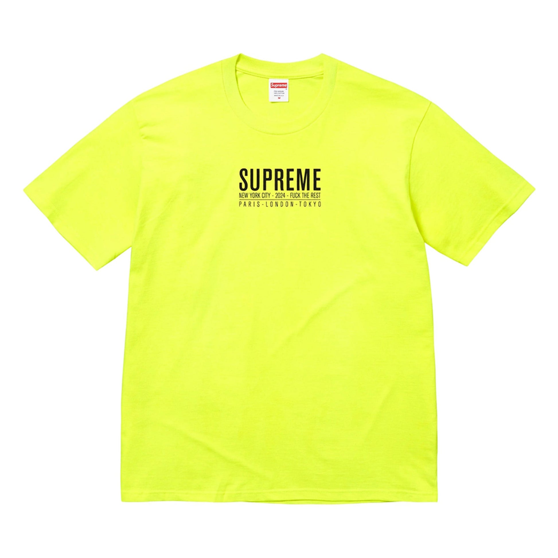 this is an image of Supreme Paris Tee