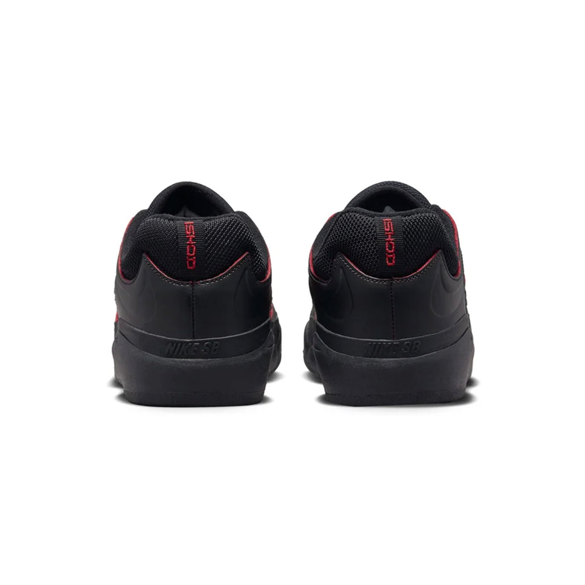 this is an image of Nike SB Ishod "Black University Red"